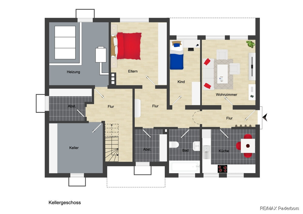 Mehrfamilienhaus zum Kauf 284.900 € 11 Zimmer 284 m²<br/>Wohnfläche 1.265 m²<br/>Grundstück Goldbuschstraße 37 Essentho Marsberg / Essentho 34431