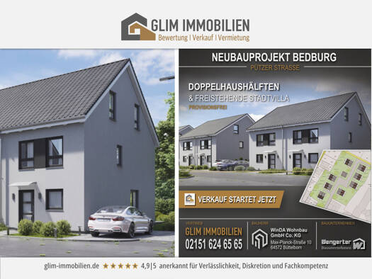 Doppelhaushälfte zum Kauf 545.240 € 5 Zimmer 141 m² 439 m² Grundstück Kirchherten Bedburg 50181