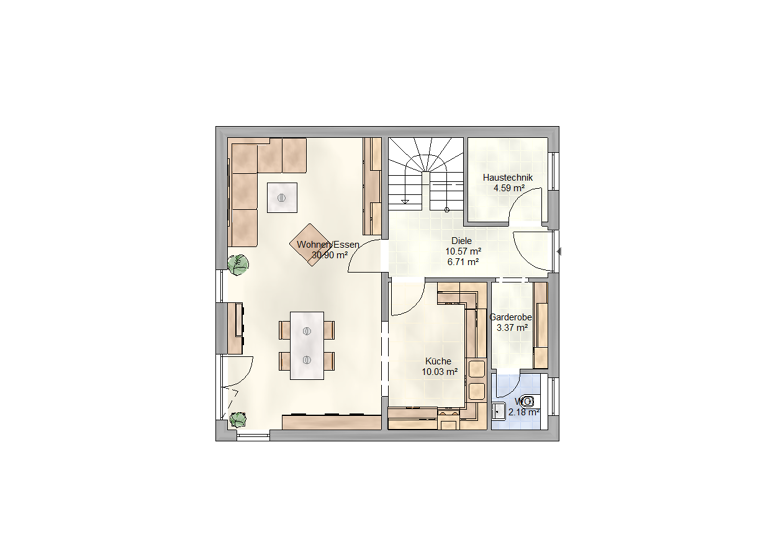 Haus zum Kauf 397.000 € 4 Zimmer 122 m² 290 m² Grundstück Pfeddersheim Worms 67551