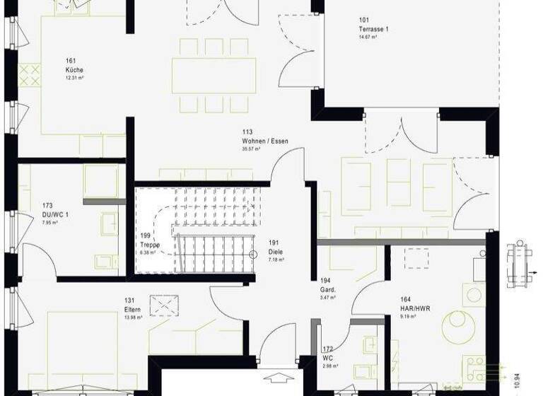Einfamilienhaus zum Kauf 368.000 € 5 Zimmer 175 m² 600 m² Grundstück Kloppenheim Wiesbaden 65207
