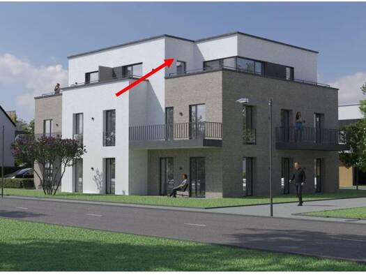 Terrassenwohnung zur Miete - Erstbezug 1.215 € 2 Zimmer 67 m² 3. Geschoss frei ab sofort Hafkhorst 31 Mecklenbeck Münster 48163