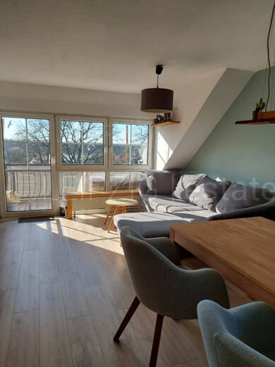 Wohnung zur Miete 420 € 2 Zimmer 53,2 m² Dachgeschoss frei ab 01.08.2025 Kirschberg 1a Thallwitz Thallwitz 04808