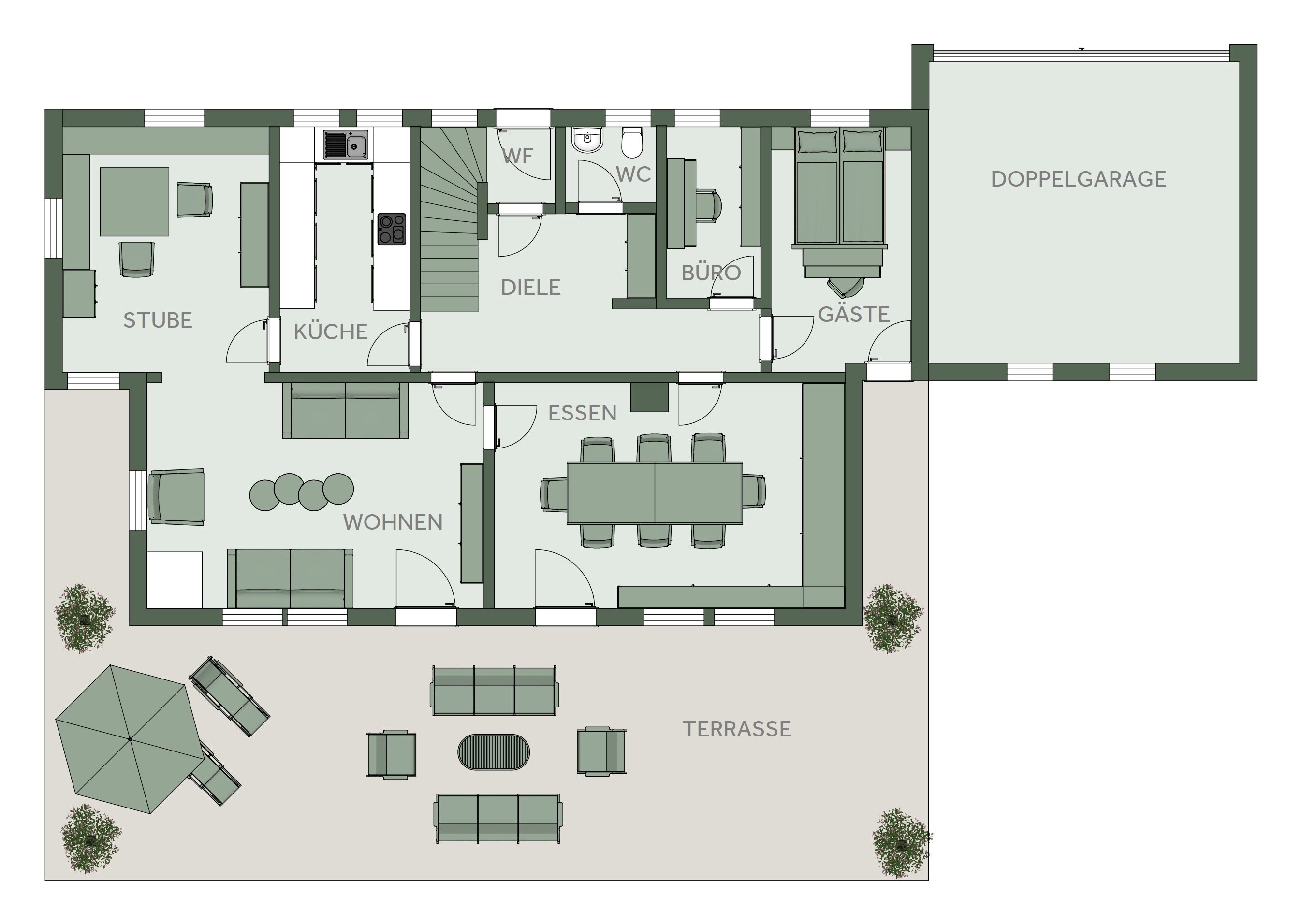 Haus zum Kauf 1.790.000 € 9 Zimmer 241 m²<br/>Wohnfläche 909 m²<br/>Grundstück Waakirchen Waakirchen 83666