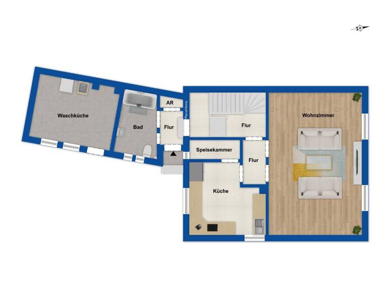 Doppelhaushälfte zum Kauf 599.000 € 5 Zimmer 121 m² 539 m² Grundstück Walldorf Mörfelden-Walldorf 64546