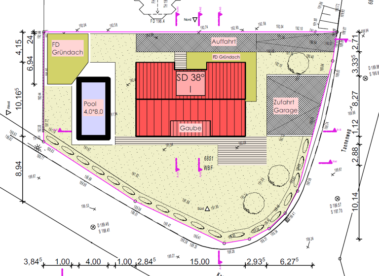 Grundstück zum Kauf 398.000 € 896 m² Grundstück Oberschopfheim 77948