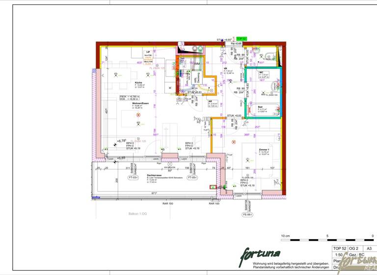Wohnung zum Kauf - Erstbezug 231.175 € 2 Zimmer 58,4 m² 2. Geschoss Neustifter Straße 6 Kirchberg am Wagram 3470