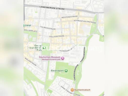 Wohnung zur Miete Tauschwohnung 850 € 2 Zimmer 45 m² Schwanthalerhöhe München 80339