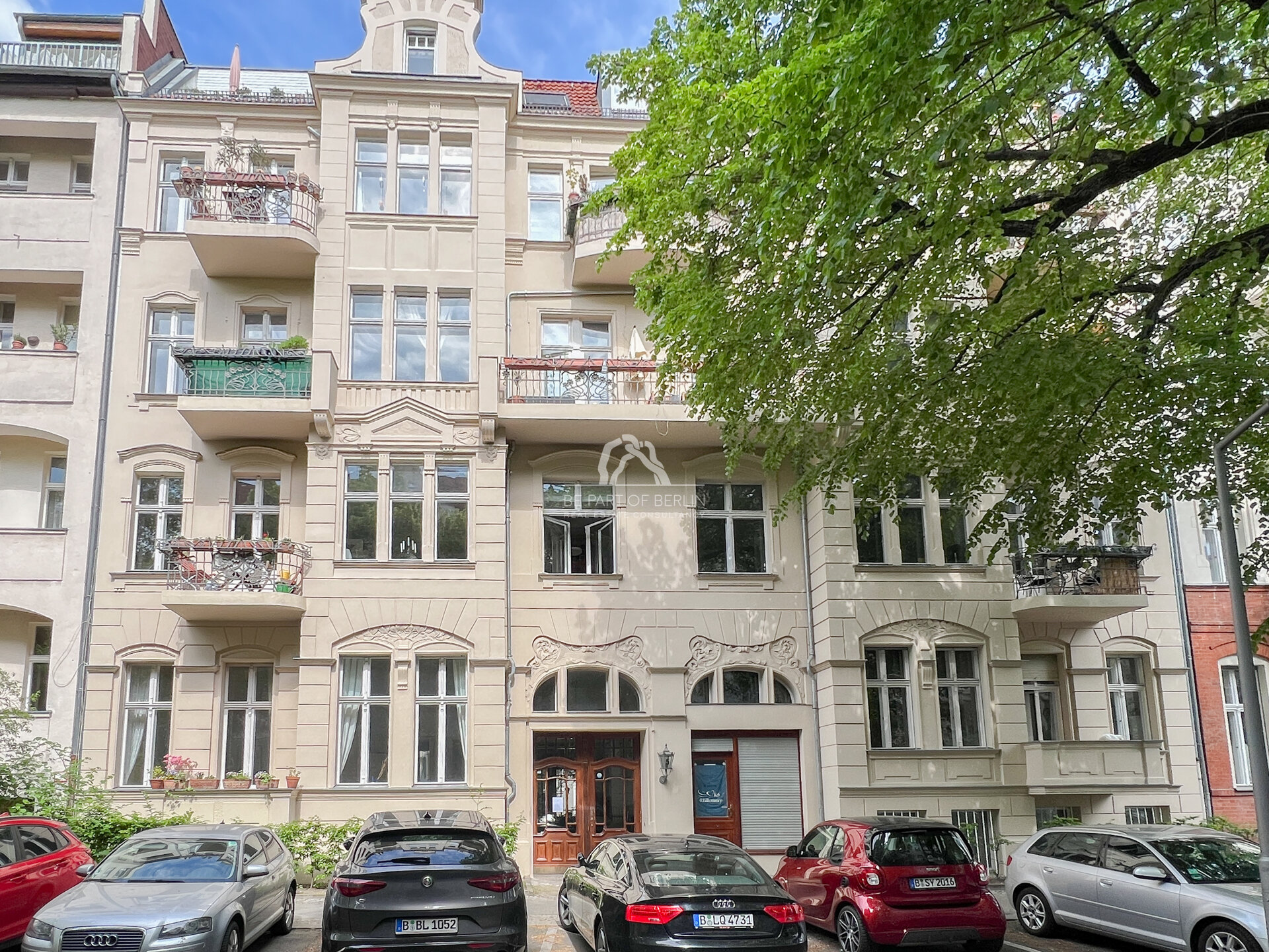 Wohnung zum Kauf provisionsfrei 299.000 € 2 Zimmer 54,3 m²<br/>Wohnfläche EG<br/>Geschoss Roennebergstraße 5 Friedenau Berlin / Friedenau 12161