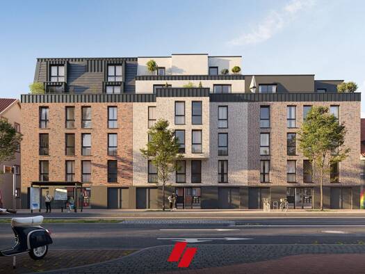 Terrassenwohnung zur Miete - Erstbezug 862 € 1 Zimmer 51,3 m² frei ab sofort Hastedt Ost 28207