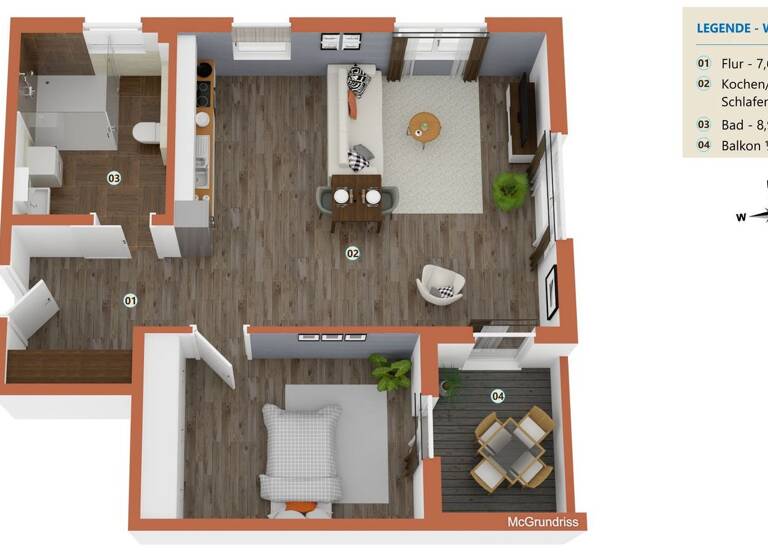 Wohnung zum Kauf - Erstbezug 349.000 € 69,5 m² Sinzerstrasse 40 Nennig Perl 66706