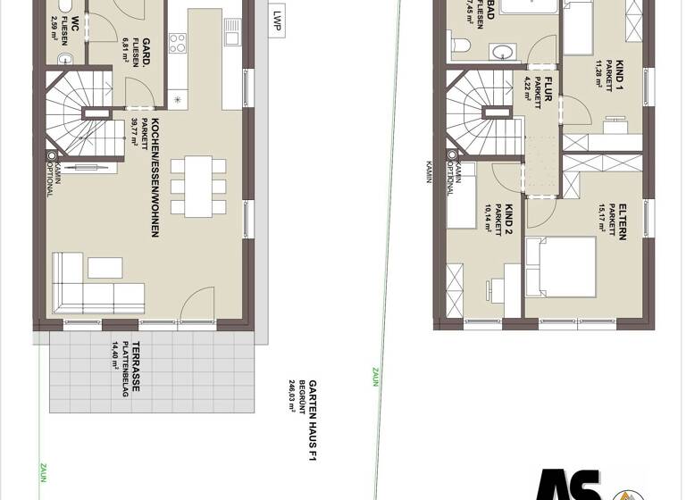 Doppelhaushälfte zum Kauf provisionsfrei 475.000 € 4 Zimmer 100,5 m² Lamprechtshausen 5112