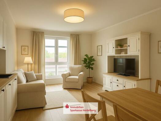 Immobilie zum Kauf - Erstbezug als Kapitalanlage geeignet 324.500 € 2 Zimmer 74 m² Meckesheim 74909
