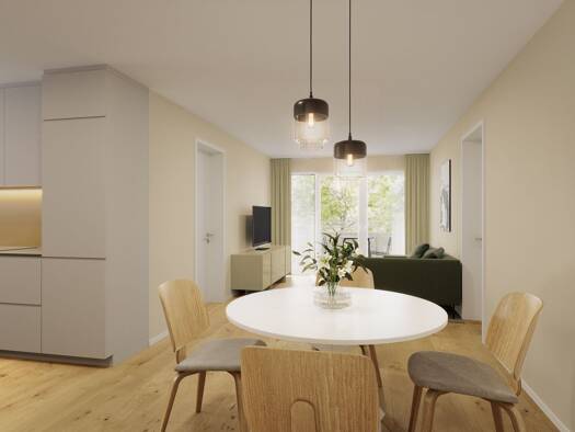Wohnung zum Kauf - Neubau provisionsfrei 516.000 € 3 Zimmer 72,5 m² 2. Geschoss Kolbermoor 83059
