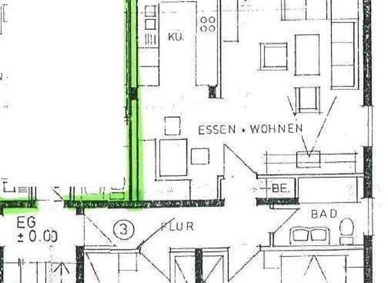 Wohnung zur Miete 940 € 3 Zimmer 75 m² EG Reuth Forchheim 91301