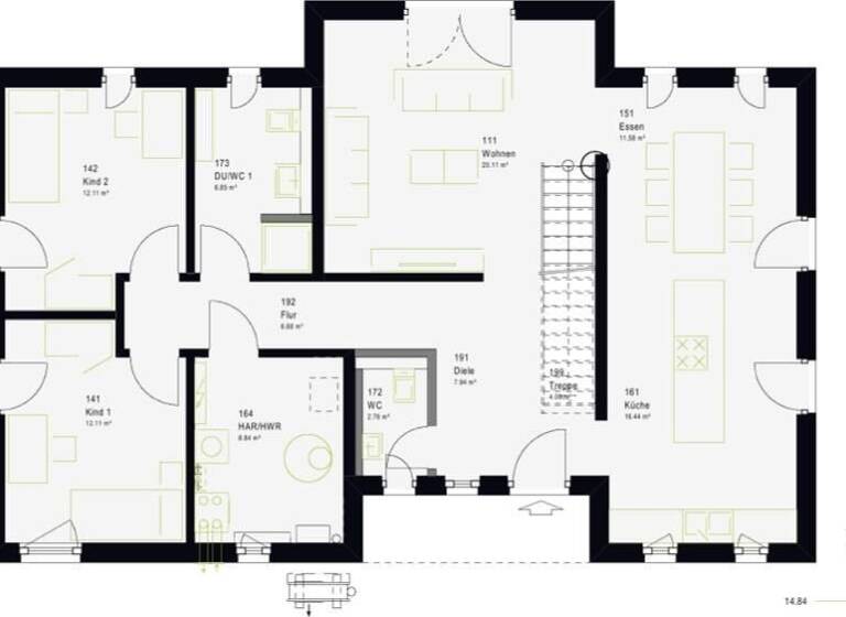 Haus zum Kauf provisionsfrei 370.500 € 5 Zimmer 194 m²<br/>Wohnfläche 600 m²<br/>Grundstück Brauereiviertel Neubrandenburg 17033