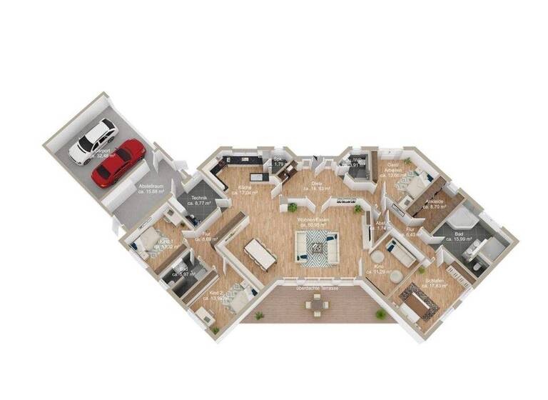 Bungalow zum Kauf 699.000 € 6 Zimmer 215 m² 1.850 m² Grundstück Großenwörden 21712