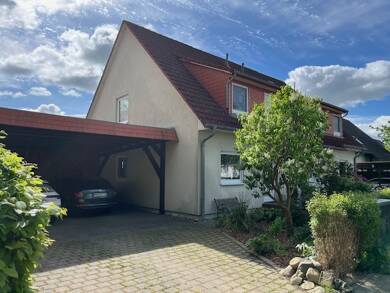 Doppelhaushälfte zum Kauf 324.000 € 5 Zimmer 120 m² 418 m² Grundstück Groß Lüsewitz Sanitz 18190