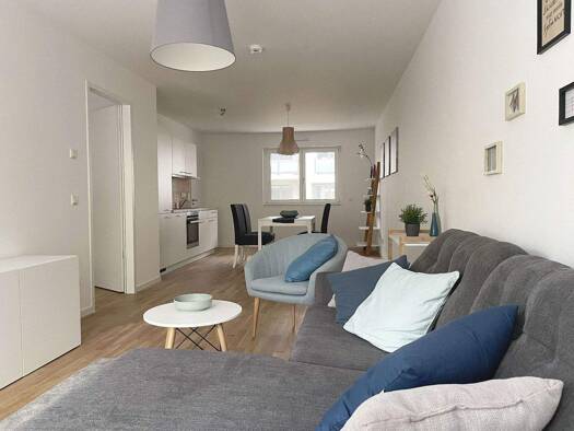 Wohnung zur Miete 970 € 2 Zimmer 59,5 m² 2. Geschoss frei ab sofort Paul-Gossen-Str. 105 Erlangen-Süd Erlangen 91052