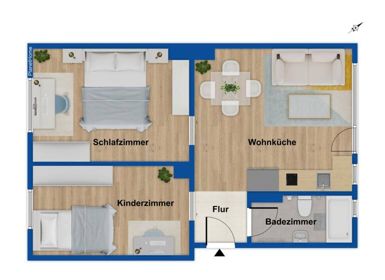 Wohnung zum Kauf 120.000 € 3 Zimmer 55 m² 3. Geschoss Barmen Wuppertal 42275