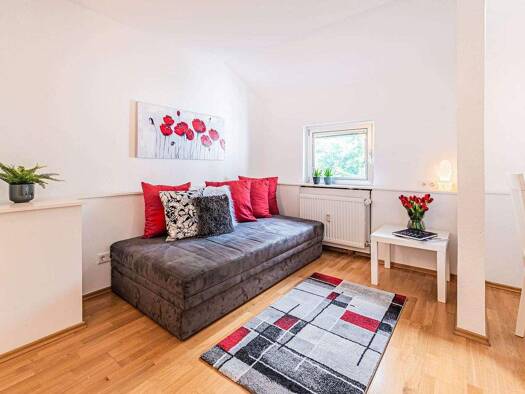 Wohnung zur Miete Wohnen auf Zeit 1.100 € 1 Zimmer 31 m² frei ab sofort Nordend-West Frankfurt am Main 60318