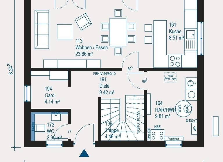 Einfamilienhaus zum Kauf 418.900 € 5 Zimmer 125,3 m² 588 m² Grundstück Emmingen Emmingen-Liptingen 78576