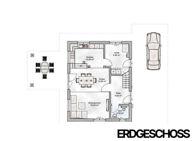 Einfamilienhaus zum Kauf provisionsfrei 417.500 € 5 Zimmer 120 m² Lohne Lohne (Oldenburg) 49393