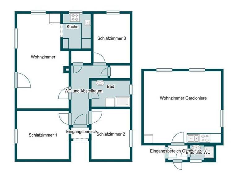 Bungalow zum Kauf 398.000 € 5 Zimmer 108 m² 1.209 m² Grundstück Klopein 9122