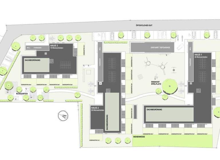 Wohnung zur Miete - Erstbezug 439 € 2 Zimmer 49,6 m² EG Lehrstraße 7c Vöcklamarkt 4870