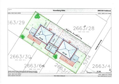 Grundstück zum Kauf 402 m² Grundstück Feldkirch 6800