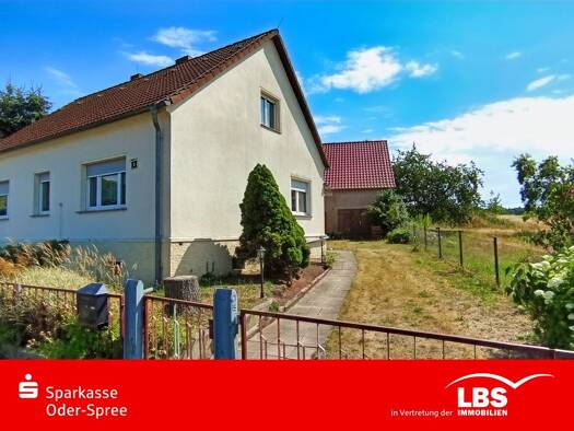 Einfamilienhaus zum Kauf 120.000 € 6 Zimmer 91 m² 2.566 m² Grundstück frei ab sofort Bomsdorf Neuzelle 15898