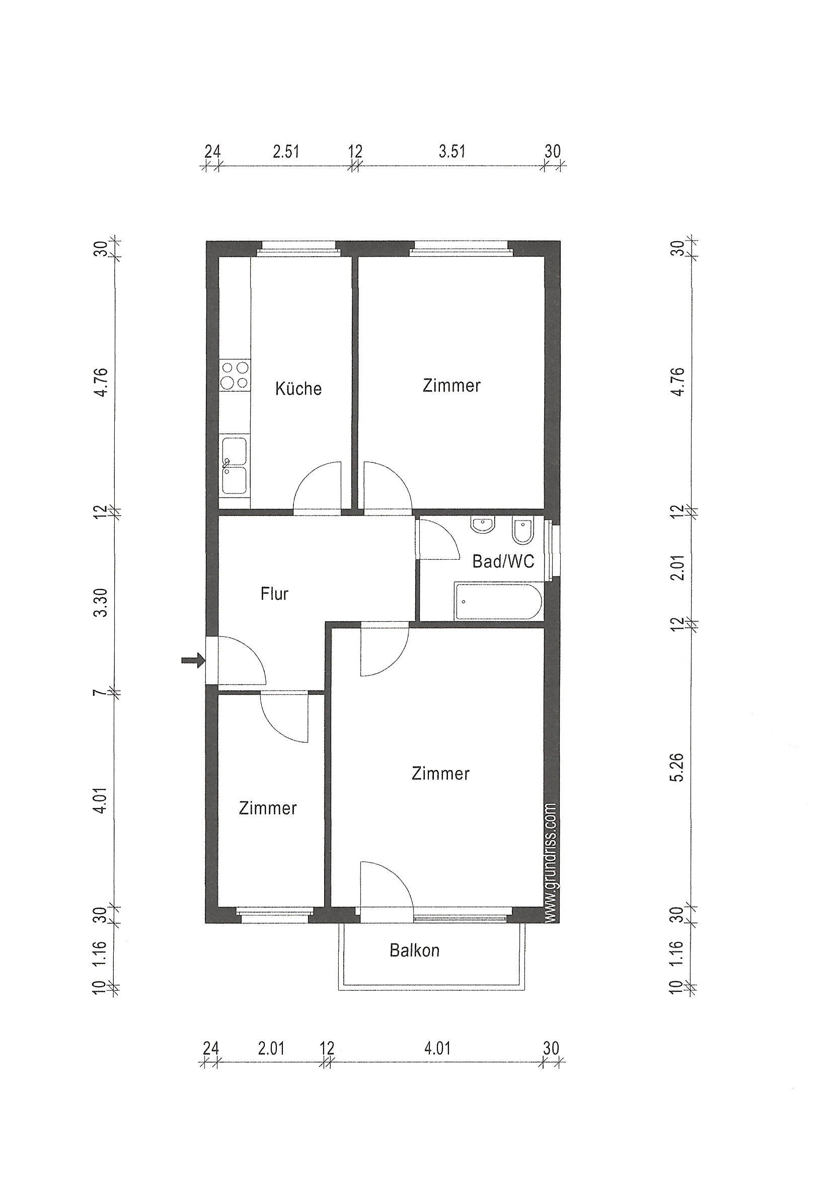 Wohnung zum Kauf 339.000 € 3 Zimmer 72 m²<br/>Wohnfläche EG<br/>Geschoss Billstedt Hamburg 22119