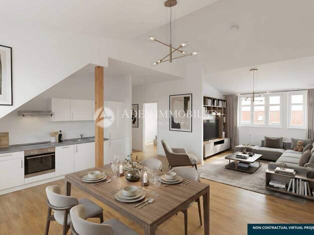 Wohnung zum Kauf 399.000 € 2 Zimmer 68,3 m² 4. Geschoss Trützschlerstr. 13 Johannisthal Berlin 12487