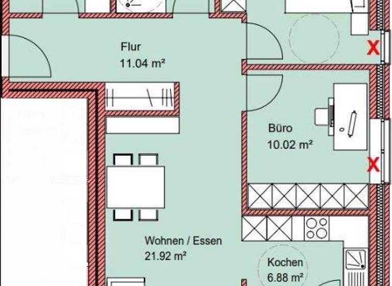 Wohnung zum Kauf - Erstbezug provisionsfrei 282.000 € 3 Zimmer 81,6 m² EG frei ab 01.04.2026 Rastdorfer Straße 2 Werlte 49757