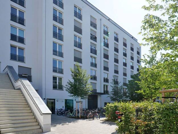 Wohnung zur Miete 525 € 1 Zimmer 25,8 m² 4. Geschoss Elisenstraße 23 Johannstadt-Nord Dresden 01307