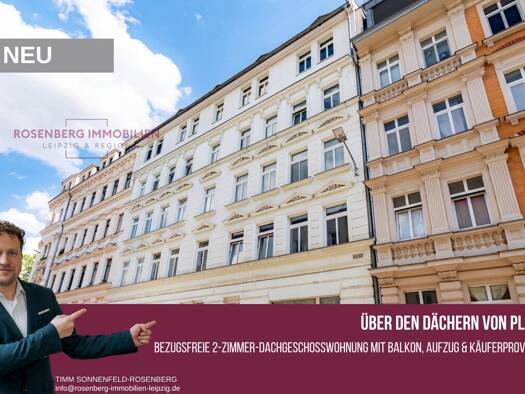 Wohnung zum Kauf 144.900 € 2 Zimmer 48,4 m² EG Kolbestraße 1 Plagwitz Südwest 04229