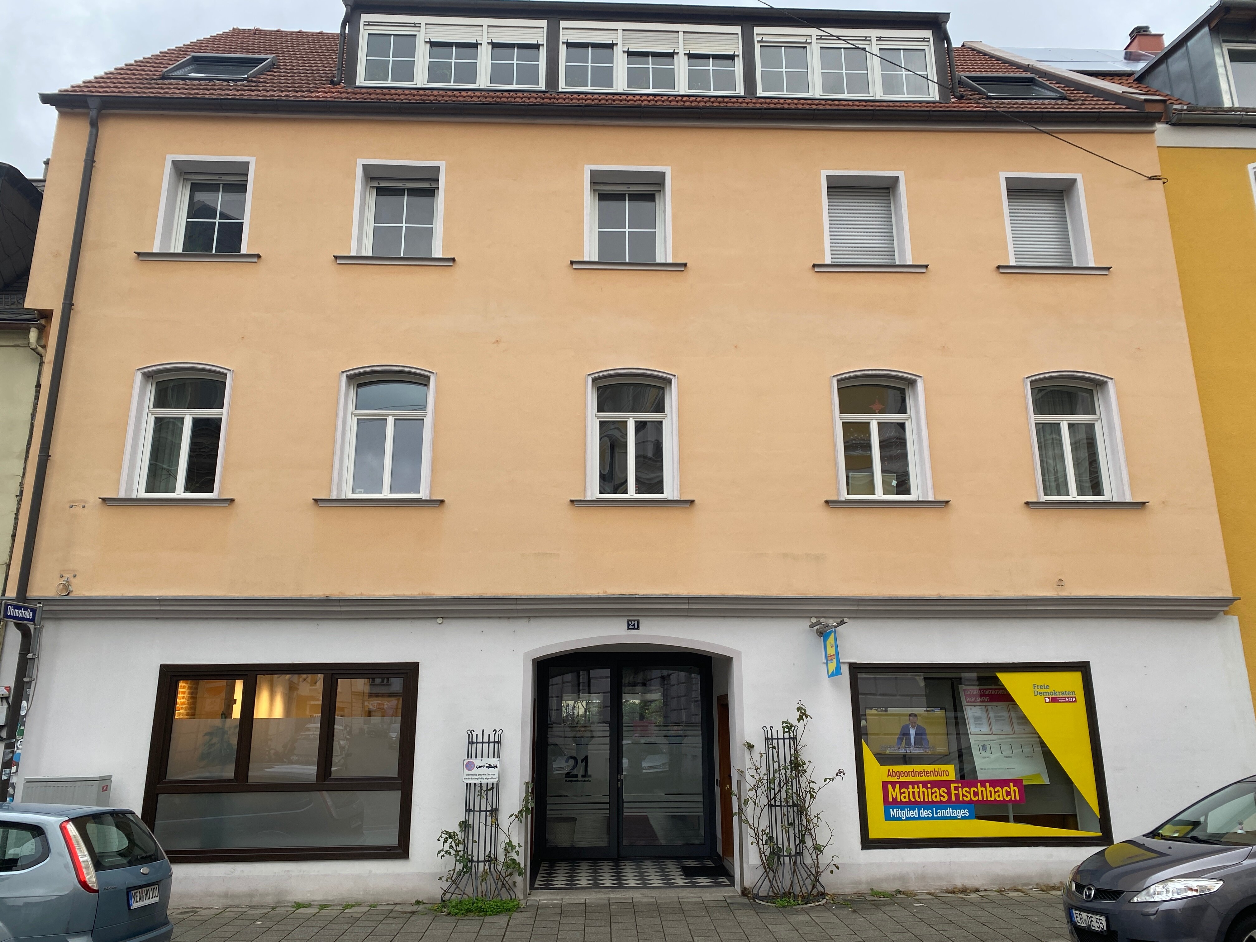 Apartment zur Miete 650 € 1 Zimmer 26 m²<br/>Wohnfläche ab sofort<br/>Verfügbarkeit Marquardsenstr. 21 Markgrafenstadt Erlangen 91054