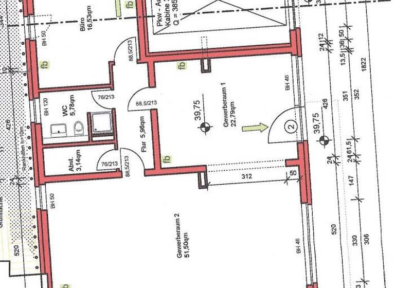 Praxisfläche zur Miete 2.400 € 105 m²<br/>Bürofläche Kaiserdamm 13 Charlottenburg Berlin 14057