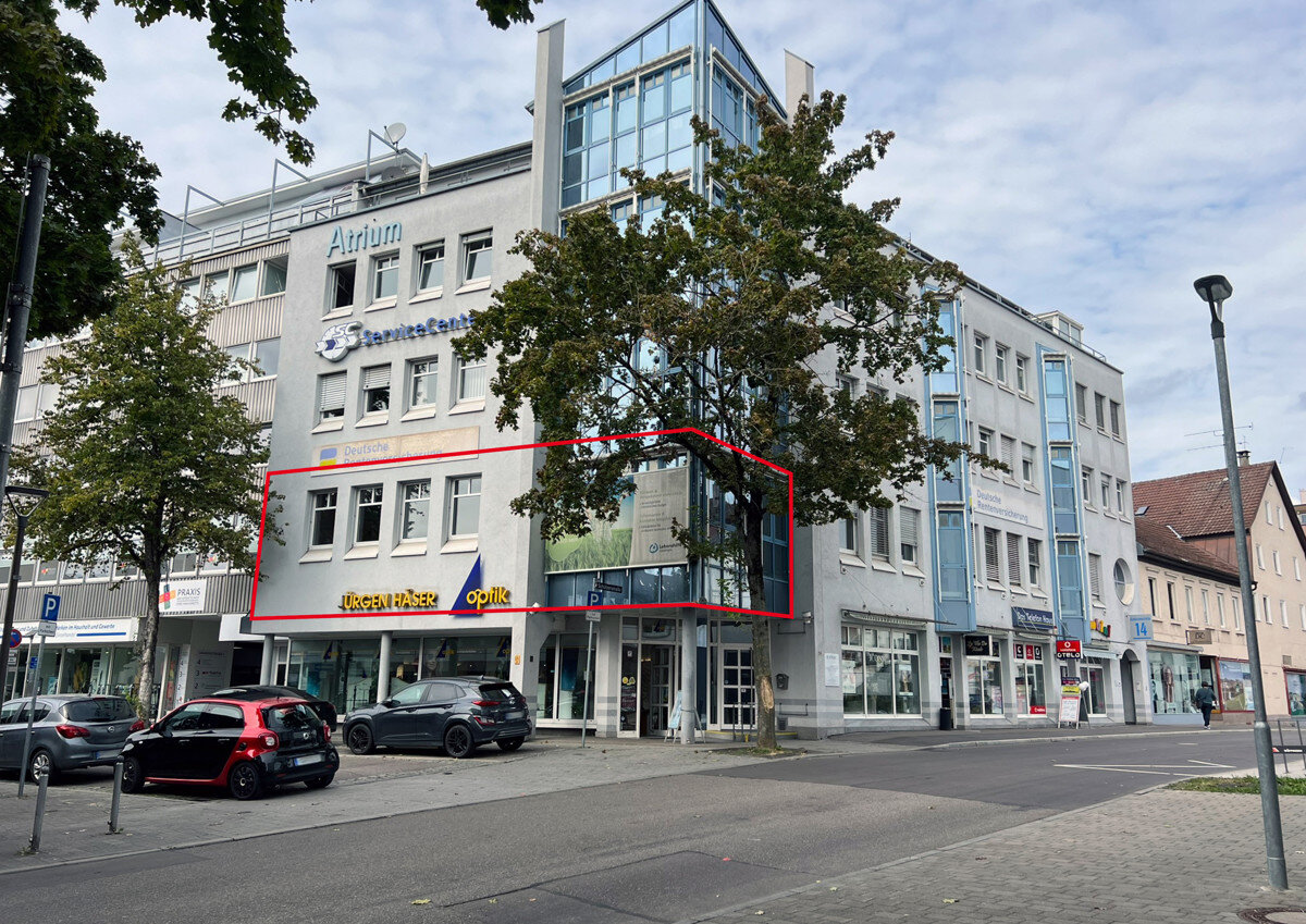 Bürofläche zur Miete 12 € 156 m²<br/>Bürofläche Göppingen - Stadtzentrum Göppingen 73033