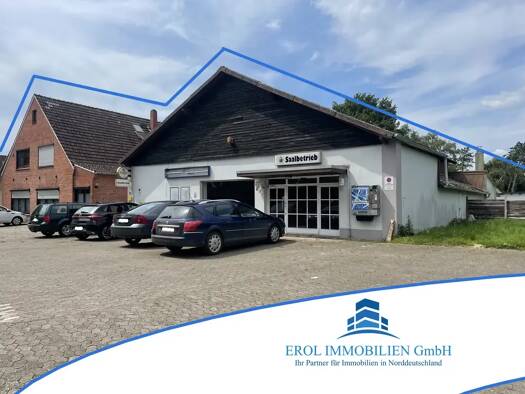 Gewerbeobjekt zum Kauf als Kapitalanlage geeignet 325.000 € 9 Zimmer 367 m² 4.120 m² Grundstück Ueterlande Loxstedt 27612