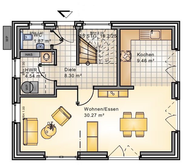 Einfamilienhaus zum Kauf 406.000 € 4 Zimmer 107 m²<br/>Wohnfläche 400 m²<br/>Grundstück Ofenerdiek Oldenburg / Ofenerdiek 26125