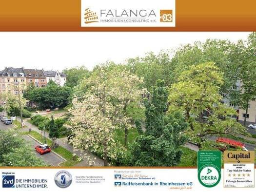 Wohnung zur Miete 1.300 € 3 Zimmer 90 m² Neustadt Mainz-Neustadt 55118