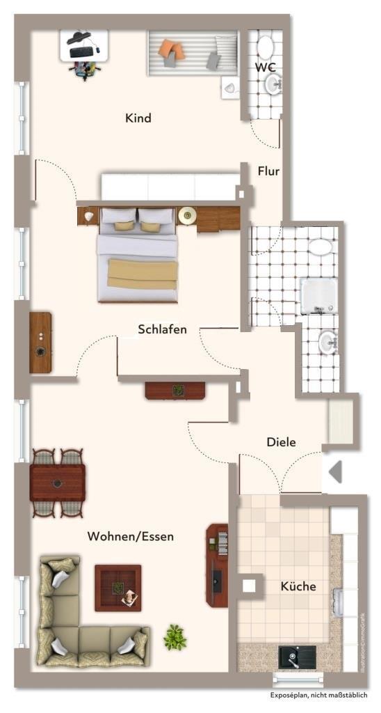 Wohnung zum Kauf 210.000 € 3 Zimmer 75 m²<br/>Wohnfläche Winterbach Winterbach 73650