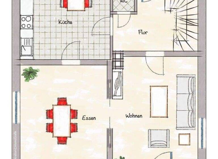 Einfamilienhaus zum Kauf 190.000 € 5 Zimmer 114 m² 561 m² Grundstück Ilmenau 98693