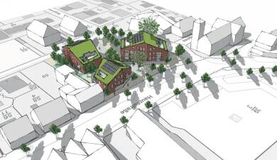 Bürofläche zur Miete - Neubau provisionsfrei 165 m² Bürofläche teilbar ab 165 m² Dörpen Dörpen 26892