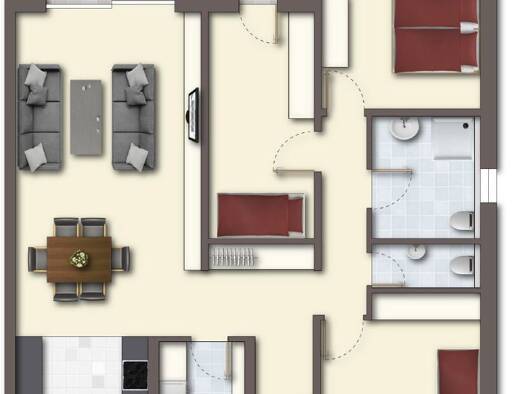 Wohnung zum Kauf 392.230 € 4 Zimmer 105 m² Ottenheim Schwanau 77963