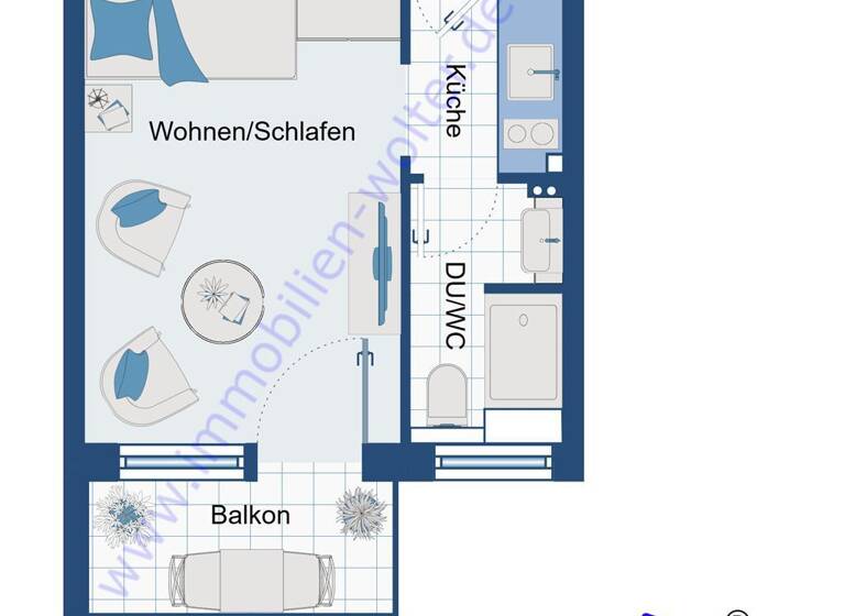 Wohnung zum Kauf 149.900 € 1 Zimmer 23 m²<br/>Wohnfläche Wyk auf Föhr 25938