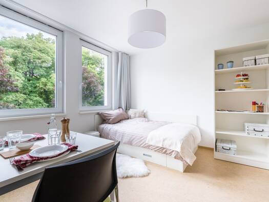 Wohnung zur Miete 398 € 1 Zimmer 20,2 m² 1. Geschoss frei ab 01.09.2026 Schwanseestraße 35 Westvorstadt Weimar 99423