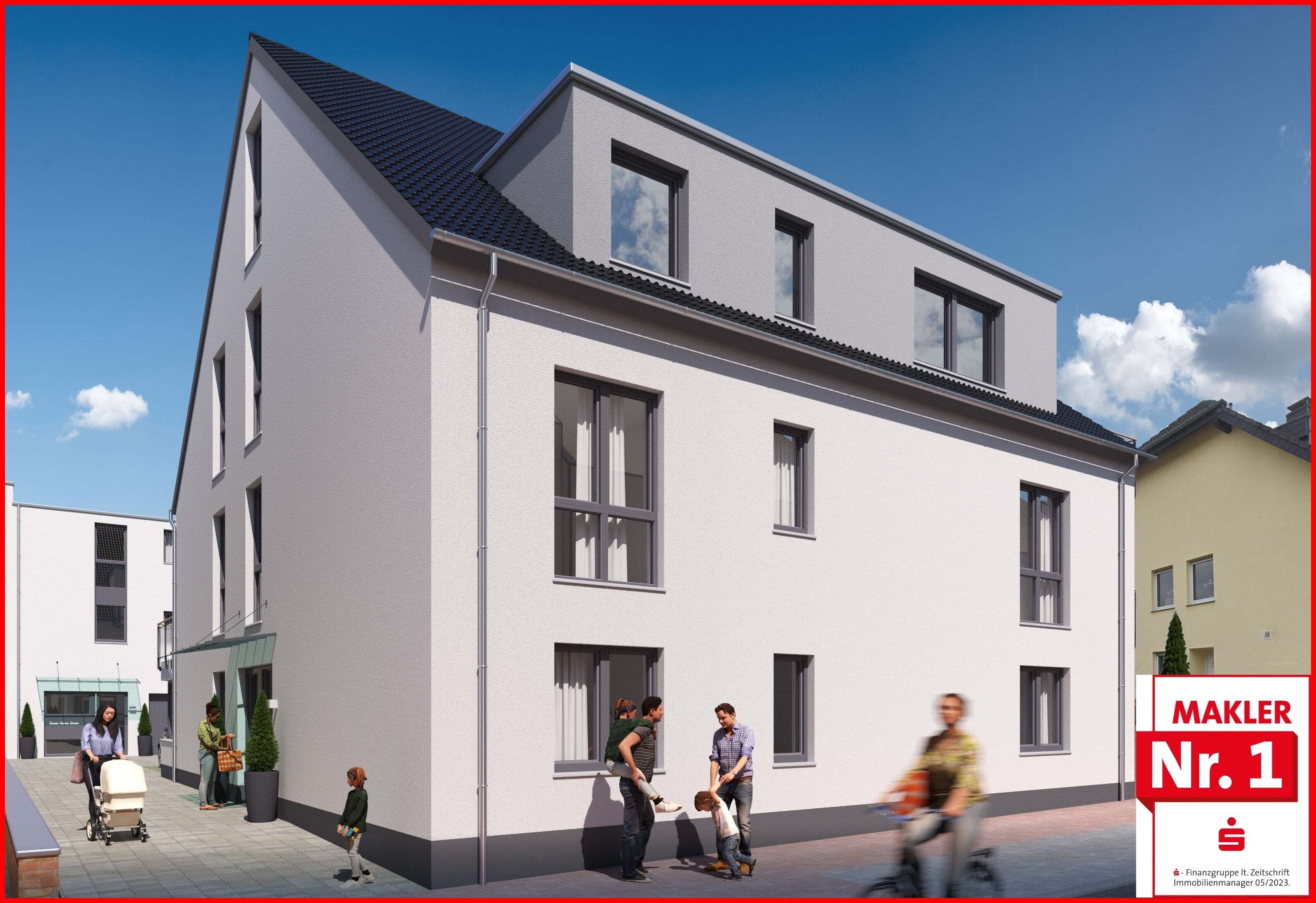 Wohnung zum Kauf provisionsfrei 285.000 € 2,5 Zimmer 57,9 m²<br/>Wohnfläche Stadtmitte - Süd-West Bottrop 46236