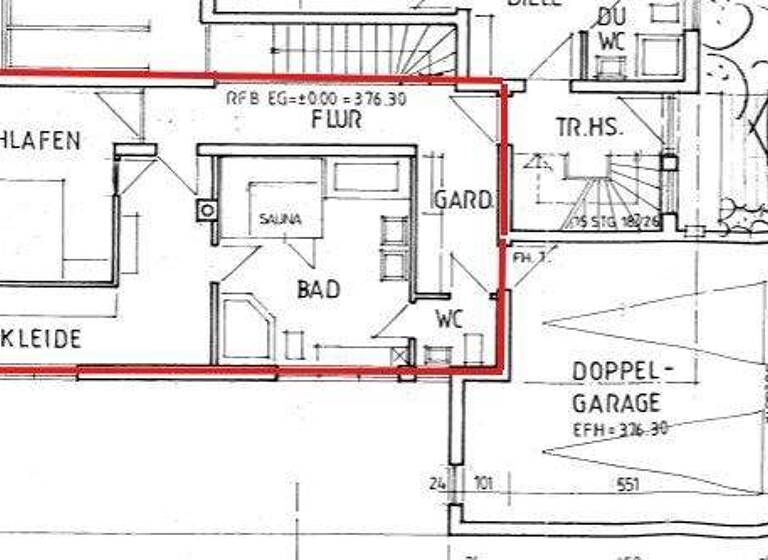 Maisonette zur Miete 1.600 € 4,5 Zimmer 165 m² EG frei ab sofort Grafenberg 72661