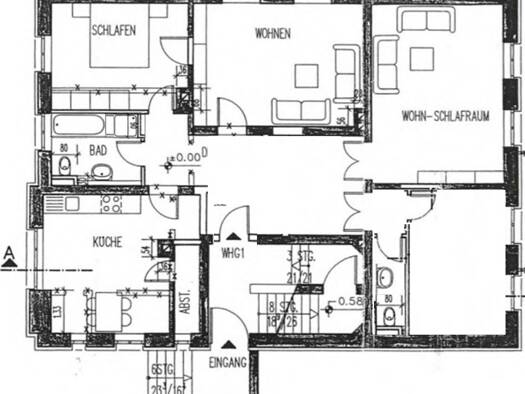 Wohnung zur Miete 600 € 4 Zimmer 105 m² EG Schichtstr. 7 Zittau 02763